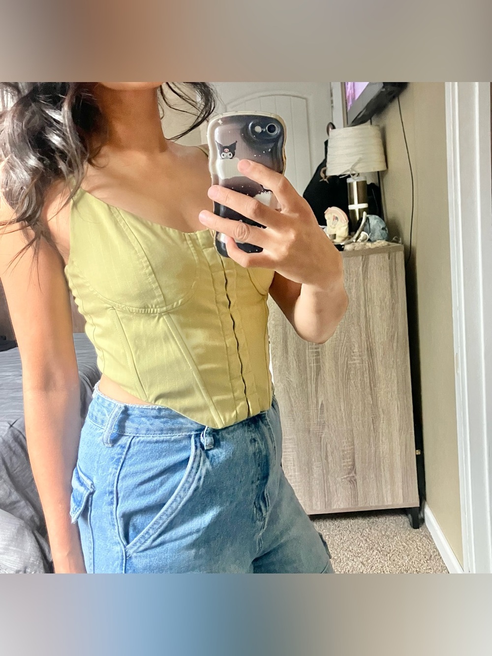 Kendall & Kylie crop corset